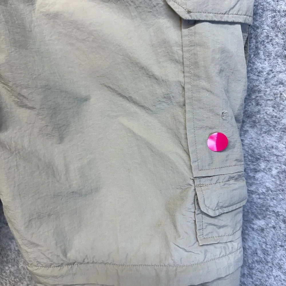 Rugged Exposure Convertible Cargo Pants Mens Medium Tan Good Zip Off Hiking